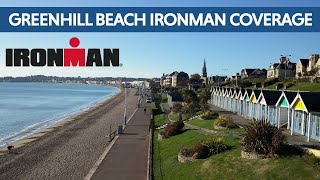 Ironman Weymouth 2024 Swim  Run Coverage From Greenhill Beach [upl. by Yonita]