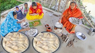 শীতকালে মায়ের হাতে দুধপুলি পিঠাএর স্বাদ কি সহজে ভোলা যায়  dudh Puli pitha recipe [upl. by Llenrag]