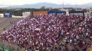 Saprissa vs Heredia  Semifinal ida Previa  recibimiento [upl. by Novyad]