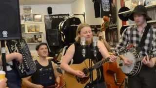 Steve N Seagulls Thunderstruck  Acoustic  Levykauppa Äx 852015 [upl. by Ttenrag]