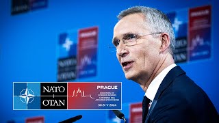 NATO Secretary General press conference at Foreign Ministers Meeting Prague Czechia 🇨🇿 31 MAY 2024 [upl. by Hallette715]