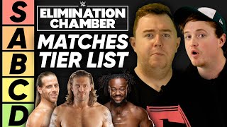 TIER LIST WWE Elimination Chamber Matches [upl. by Dichy]