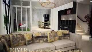 Interior Design for double storey terrace house EP1 [upl. by Relly153]