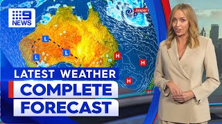 Australia Weather Update Severe heatwave looms over Australia  9 News Australia [upl. by Kirima456]