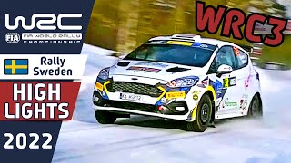 WRC Rally Highlights  Rally Sweden 2022  WRC3 Day 1 [upl. by Rosati]