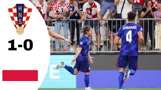 Kroatien VS Polen 10 Highlights  UEFA Nations League 20242025 [upl. by Petras346]