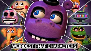 FNAFs Weirdest Characters Explained Five Nights at Freddys Facts [upl. by Letney]