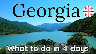 Georgia Country I 4 days Trip I What to do amp See in Georgia I Day Tours from Tbilisi I Vlog 77 [upl. by Coryden]