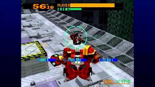 Cyber Troopers Virtual On Xbox Live Arcade Arcade as Dorkas [upl. by Atinrahs]