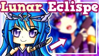 Anime Lunar Eclispe 😚 ItsFunneh  Drawing YouTubers [upl. by Oicaro]