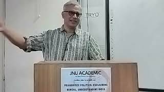 Dwaipayan Bhattacharya  Speaker  Opening Remarks  JNU Academic [upl. by Yaffit]