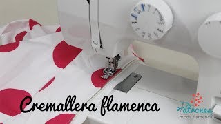 Cómo coser la cremallera de tu traje de flamenca [upl. by Dudley]