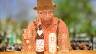 Spaten Oktoberfest beer vs Helles [upl. by Gnel]