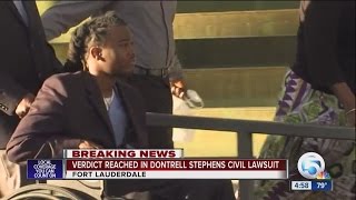 Federal jury awards Dontrell Stephens roughly 23 million [upl. by Irollam]