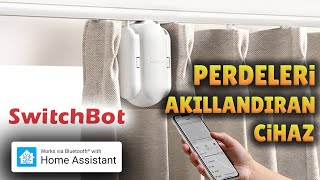 Perdenizi Akıllandıran Cihaz SwitchBot Perde Motoru [upl. by Thom]