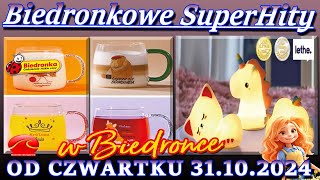 𝐁𝐈𝐄𝐃𝐑𝐎𝐍𝐊𝐀🐞Nowa Oferta Promocyjna Od 31102024 Biedronkowe Super Hity – Przegląd Najlepszych Okazji [upl. by Filler]