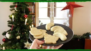 3 einfache VEGANE Plätzchen Sorten 🍪 Vlogmas  Lafi he [upl. by Stranger]