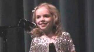 Darcy Rose Byrnes sings THE GLORY OF LOVE [upl. by Assirt]