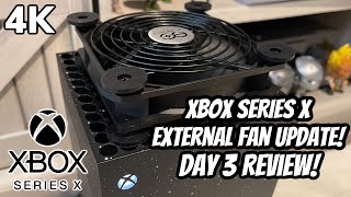 XBOX SERIES X FAN  COOLING SYSTEM 3 DAY REVIEW [upl. by Ajna699]