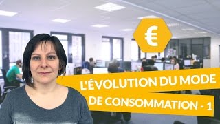 Lévolution du mode de consommation 12  Économie  digiSchool [upl. by Teodora]