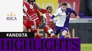 Highlights RSC Anderlecht  Standard de Liège  20232024 [upl. by Elnore412]