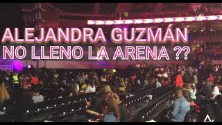 ALEJANDRA GUZMÁN NO LLENA CONCIERTO [upl. by Ynahpets164]