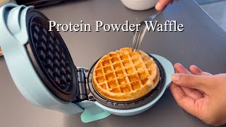 Making Protein Powder Waffles in Sweden  Daily Vlog  Silent Vlog [upl. by Las]