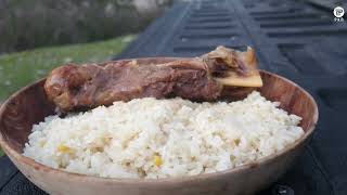 گەشتی ڕێگای قەیوان ماوەت و ئامادەکردن و لێنانی ماینچە و برنجی کوردیcooking meat with kurdish rice [upl. by Ehsrop]