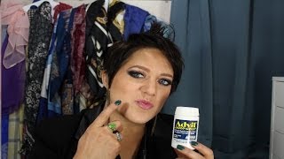 How To Get Rid Of Pimples With Liquid Advil  Makeup Artist Secret [upl. by Farver947]