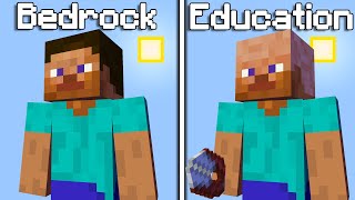 Minecraft Java Vs Education Edition Mcpe Things  Hindi  Part 1 [upl. by Ras625]