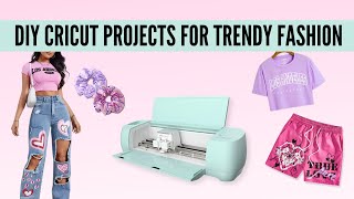 Revamp Your Style DIY Cricut Projects for Trendy Fashion [upl. by Anitsyrhk388]