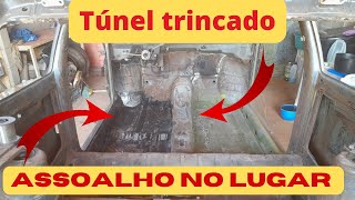 SAGA DO GOL QUADRADO 2 ASSOALHO ESTÁ NO LUGAR  SOLDA NO TUNEL parte 1 [upl. by Oregolac752]