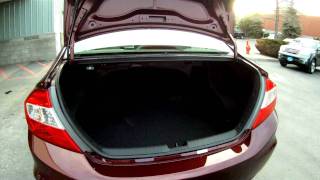 2012 CIVIC Trunk Space [upl. by Nashner]