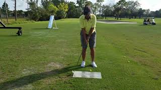 Easy golf swing with a lie board [upl. by Itch44]