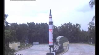 India conducts 2nd Successful launch of Agni 5 missile [upl. by Crist]