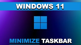 Where is the Taskbar Minimize Button  Windows 11 [upl. by Tuneberg]