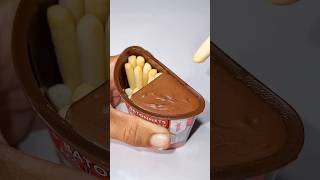 satisfying chocolate nutella yummy icecream notalking asmreating mukbang dessert mars [upl. by Amick]