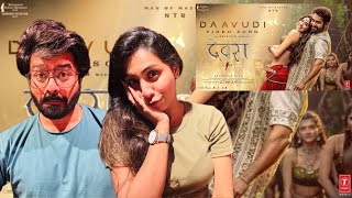 Daavudi  दावूदी Video Song  Devara  NTR  Janhvi Kapoor  Koratala Siva  Anirudh  Reaction [upl. by Drewett]