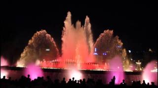 Montjuic Magic Fountain  Barcelona [upl. by Othilie]