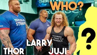 SURPRISING LARRY WHEELS amp WORLDS STRONGEST MAN IN ICELAND [upl. by Madella645]