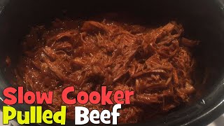 Incredible Slow Cooker Pulled Beef [upl. by Nilre]