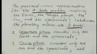 Design of Interplanetary Missions Using Patched Conics 1 of 3 [upl. by Etnuahs385]