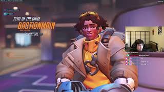 NEW HERO OW 2 VENTURE GAMEPLAY 21K DMG BASTIONMAIN VENTURE GAMEPLAY OVERWATCH 2 [upl. by Itoc]