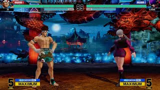 The King Of Fighters XV  Joe Higashi vs Orochi Shermie KOF15 Hard AI KOFXV [upl. by Hplar633]