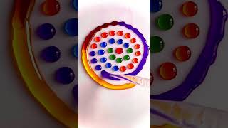 🔴🟡🟢⚪️Water Colour Drops 💦 Satisfying Video oddlysatisfying trending colorsmixing [upl. by Oliviero251]