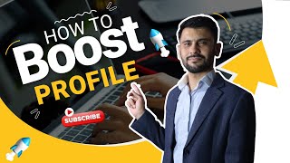 Upwork Boost Your Profile  Upwork Profile Kese Kare Boost Upwork Boost Your Profile Benefits [upl. by Cooperstein]