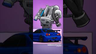 R34 RB26 youtubeshorts automobile dubai usa foryou drift r34 nissan [upl. by Yltsew]