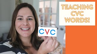 How to teach CVC words in Kindergarten First and Second Grade  cvc word activities [upl. by Gerius]