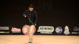 C3yoyodesign presents 2013 Japan National Yoyo Contest 5A 4th Sojun Miyamura [upl. by Skiest]