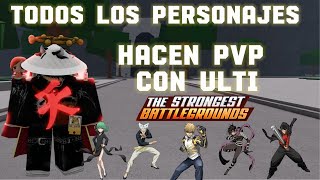 Todas las ulti de tsb hacen pvp [upl. by Aneis]